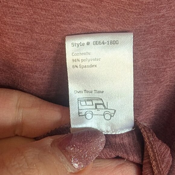 FlyLow Stevie Short Sleeve Shirt Women's Size Large Cosmos/Mist - Picture 10 of 10